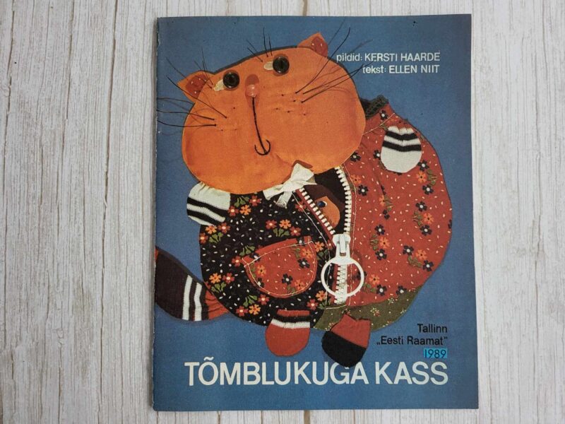 108554929 Tõmblukuga kass . Kersti Haarde ja Ellen Niit