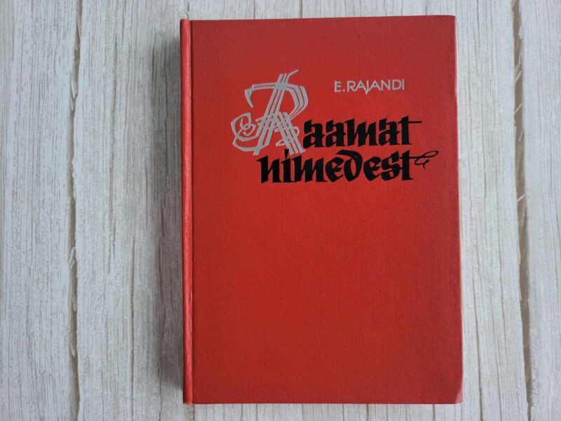 108580537 Raamat nimedest . Edgar Rajandi