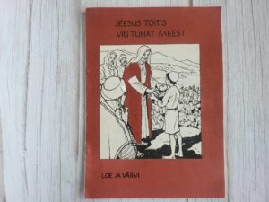 Jeesus toitis viis tuhat meest värvimisraamat