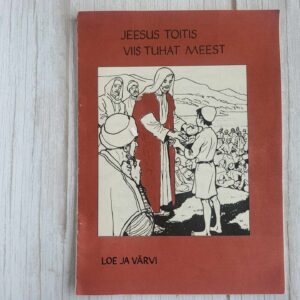 Jeesus toitis viis tuhat meest värvimisraamat