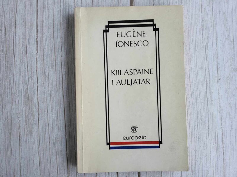 108853716 Kiilaspäine lauljatar . Eugene Ionesco