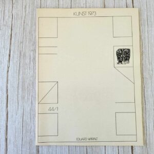 109743518 Kunst 1973/01 (44) Eduard Wiiralt Kujutava ja tarbekunst