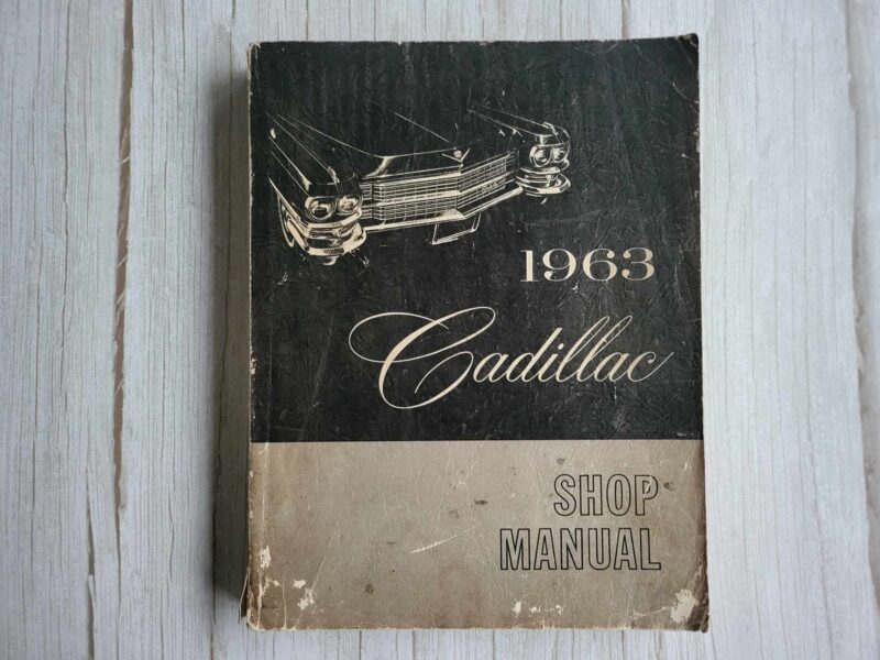 1963 Cadillac Shop Manual