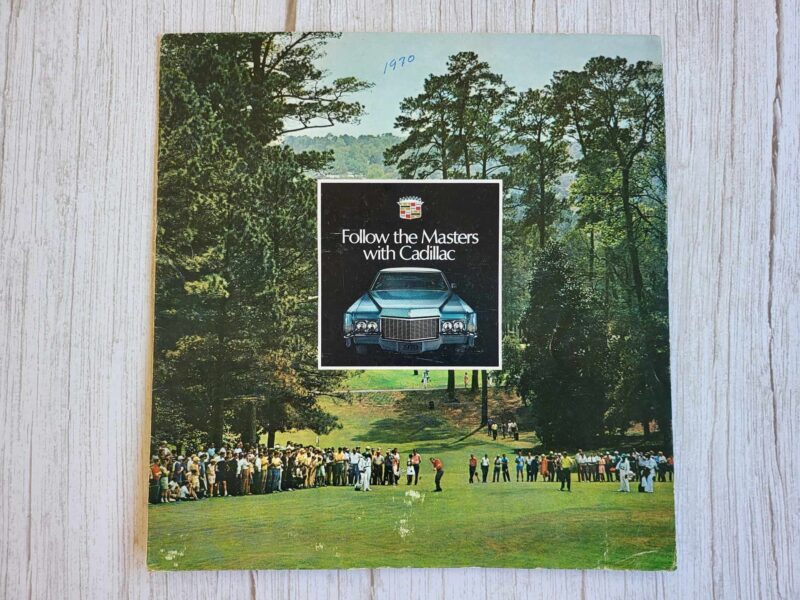 110512819 1970 Cadillac Brochure Follow The Masters With Cadillac
