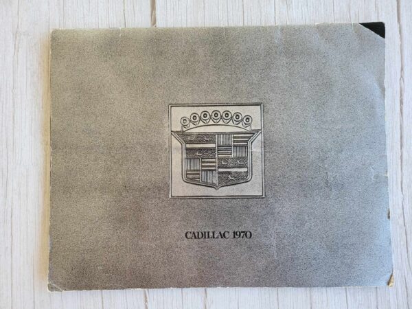 Cadillac 1970 Dealership book