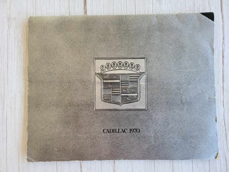 Cadillac 1970 Dealership book