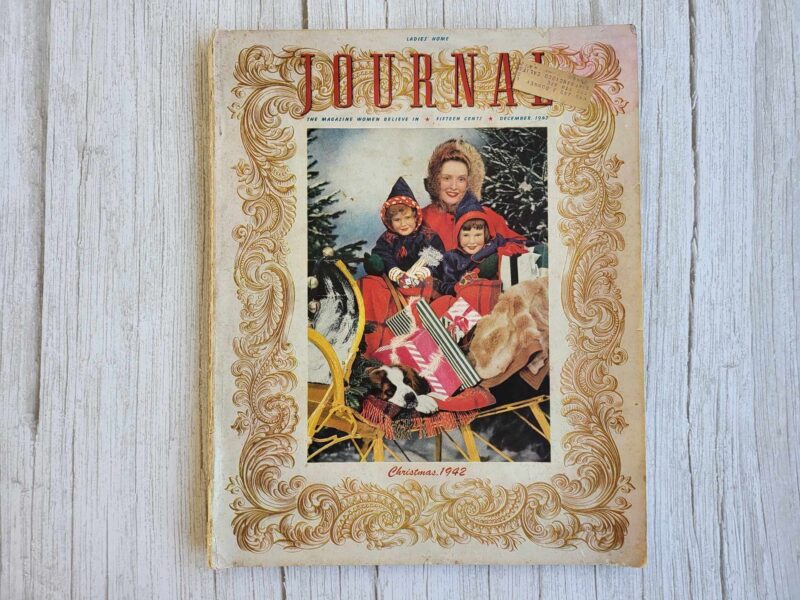 110514202 Ladies Home Journal Magazine 1942 Christmas