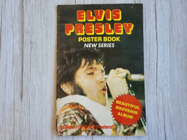 Vintage Elvis Presley Boster Book New Series