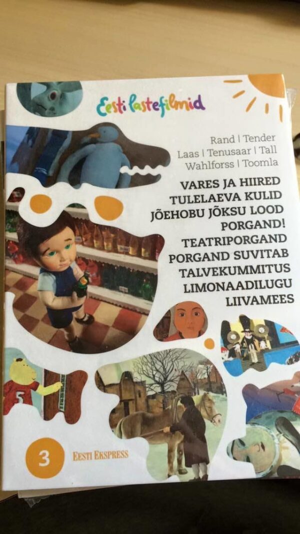 Eesti Lastefilmid. 3 Osa. UUS!