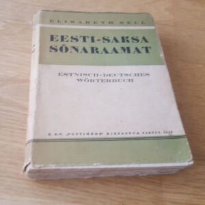 Eesti-saksa sõnaraamat  1942