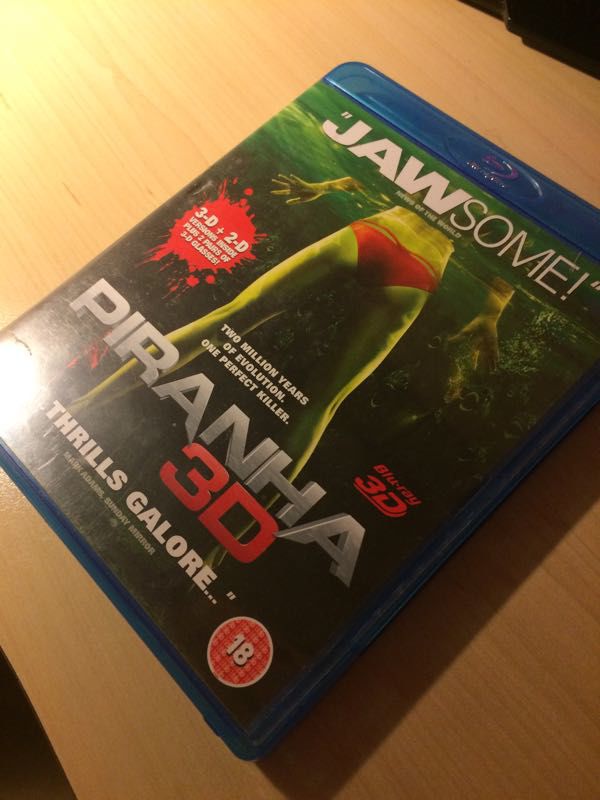 Piranha 3D Blu-ray 3D