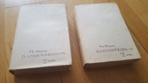 Buddenbrookid I ja II osa . Thomas Mann . 1936
