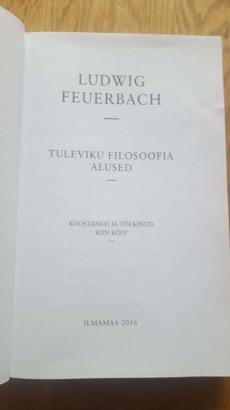 40564316 Tuleviku filosoofia alused . Avatud Eesti Raamat