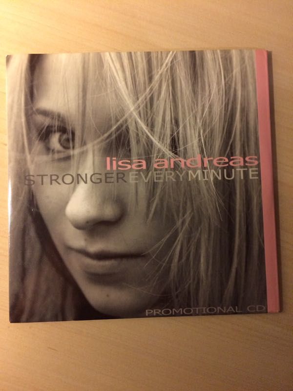 Lisa Andreas - Stronger Ever Minute. Autogrammiga! CD