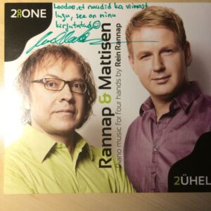 Rannap & Mattisen - 2Ühel 2OnOne CD. Autogrammiga!