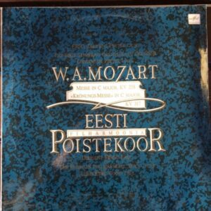 W. A. Mozart Esitab Eesti Poistekoor 1989