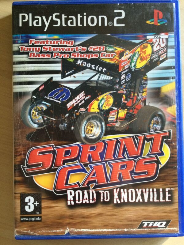 Sprint Cars Road To Knoxville PS2 Playstation 2