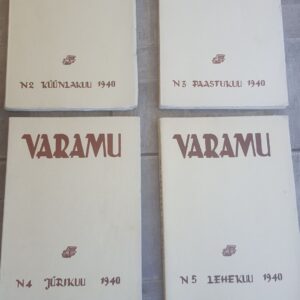 Eesti ajakiri Varamu 1940