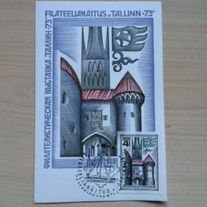 Filateelianäitus Tallinn 73 Postkaart