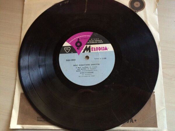 Vene Šellak Grammofoni Plaat