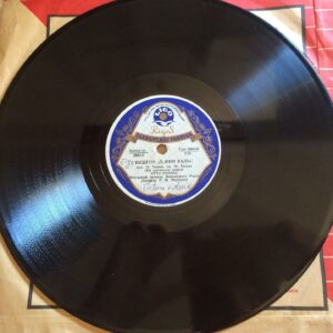 Vaikne, Vaikne Ja Vyshgorodskiy Vals Šellak Grammofoni Plaat