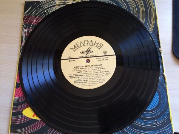 Kontsert Eesti Muusikast Vinüül 10"