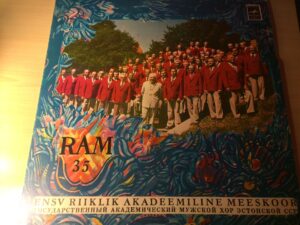 ENSV Riiklik Akadeemiline Meeskoor RAM 35 Vinüül LP