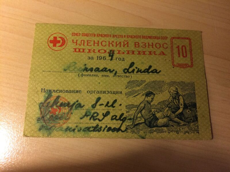 44622281 Punane Rist 1964 Punase Risti Kaart