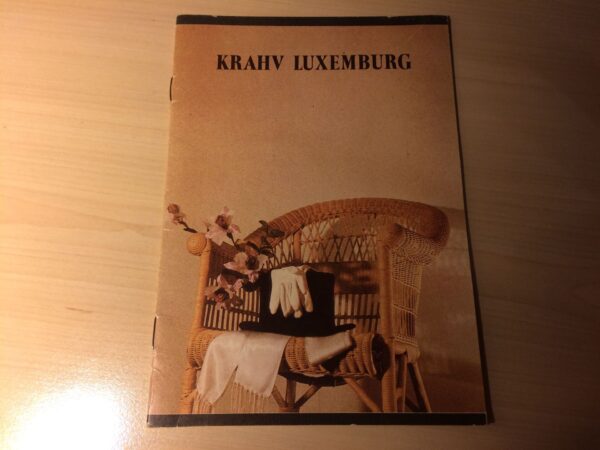 Krahv Luxemburg 1986 Teatrikava Kavand Esitus