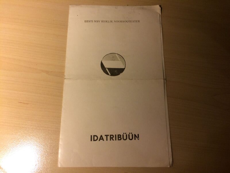 44623476 Idatribüün Eesti NSV Riiklis Noorsooteater 1982
