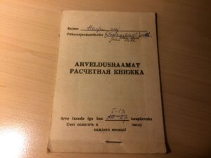 Harju Rajooni 1988 Arveldusraamat