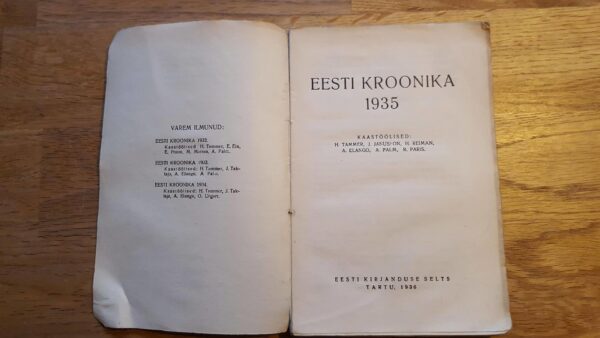 Eesti kroonika 1935