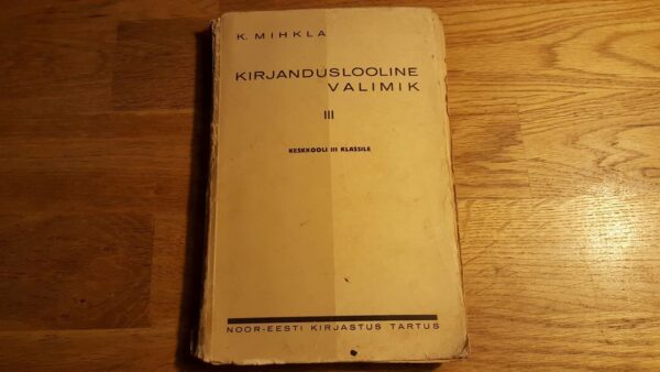 Kirjanduslooline valimik . 1936