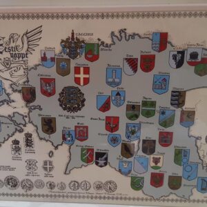 45401339 Eesti Vappe Kaart ENSV Aegne 1985 tehtud