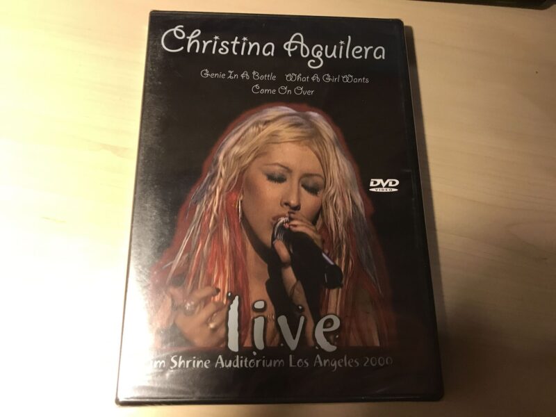 45492810 Uus! Christina Aguilera Live DVD