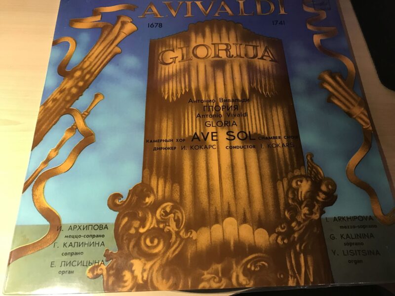 45536281 A. Vivaldi - Glorija LP Vinüül