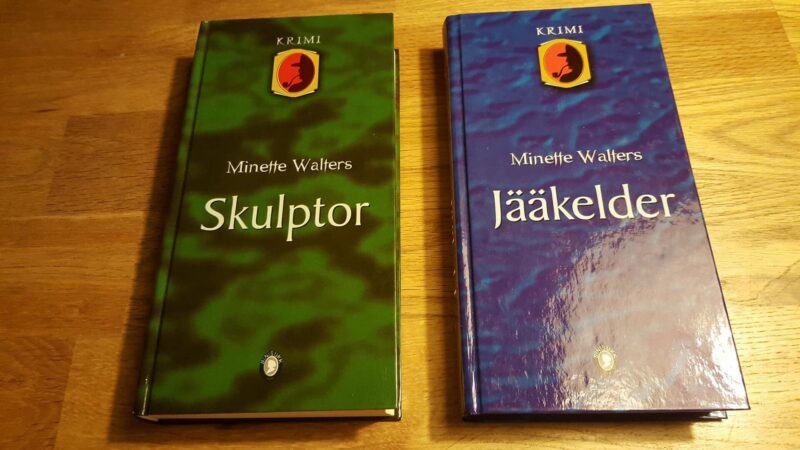Jääkelder . Skulptor . Minette Walters . sari Krimi