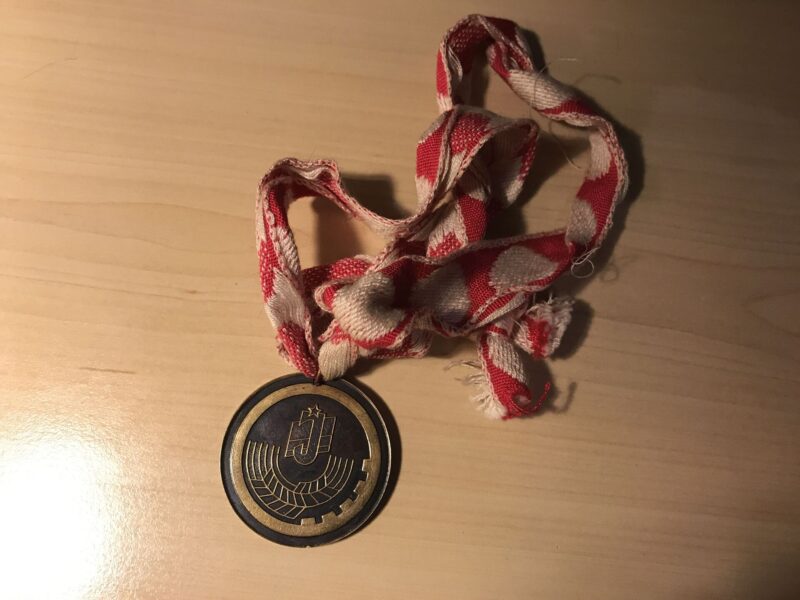 46007207 Citius Altius Fortius 2 II 1981 Medal