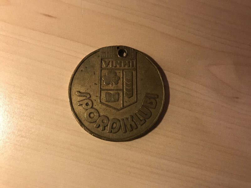 46007482 Vinni Spordiklubi Medal 3. Koht