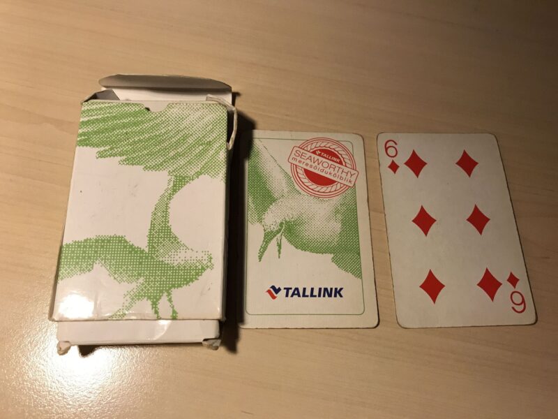 Tallink Playing Cards Mängukaardid