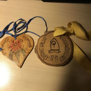 Kaks Puidust Meenet Medalit Lääne Kaluri Karikavõistlused