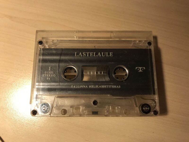 Lastelaule Tallinna Helikassetitehas Helikassett