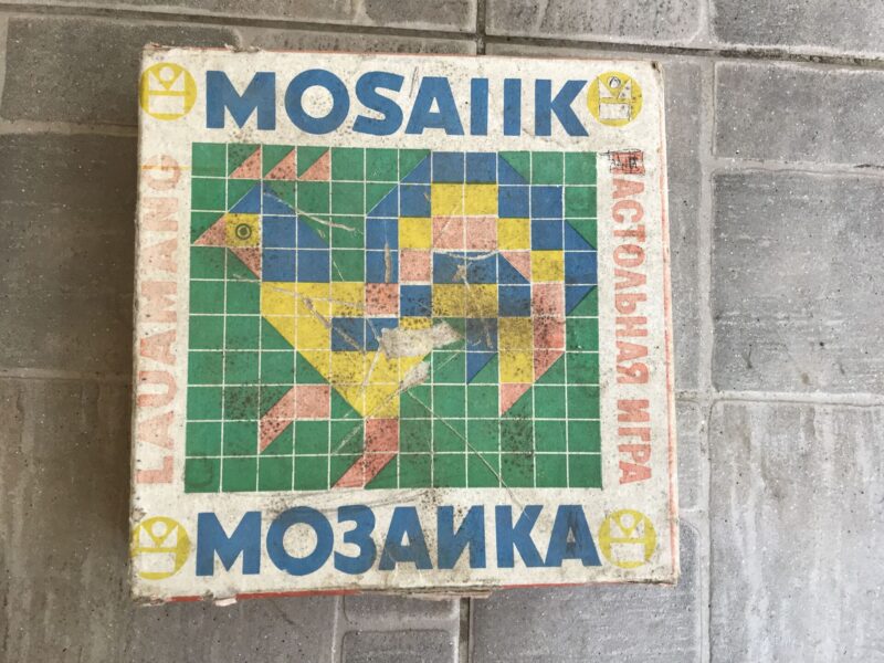 Nõukogude Aegne Mosaiik Mosaik Konstruktori Komplekt