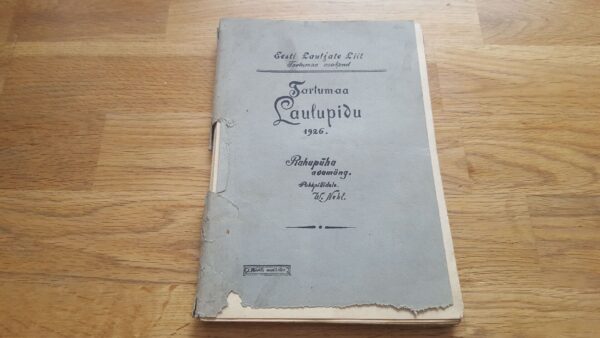 Tartumaa Laulupidu . 1926