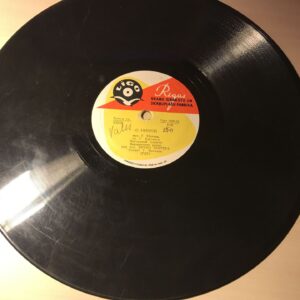 Vana šellak Grammofoni Plaat