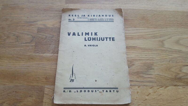 47047847 Valimik lühijutte . 1934