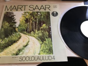 Mart Saar - Soololaulud 4 LP Vinüül
