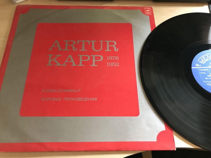 47460507 Artur Kapp Kooriloomingut LP Vinüül
