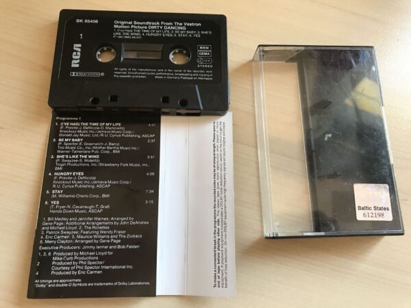 Dirty Dancinf Tantsumuusika Helikassett