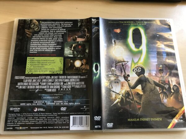 9 Üheksa Thw Nine Animatsioon DVD